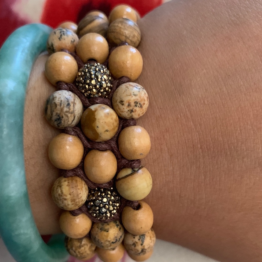Lucky brand 🍀  assorted beads bracelet
